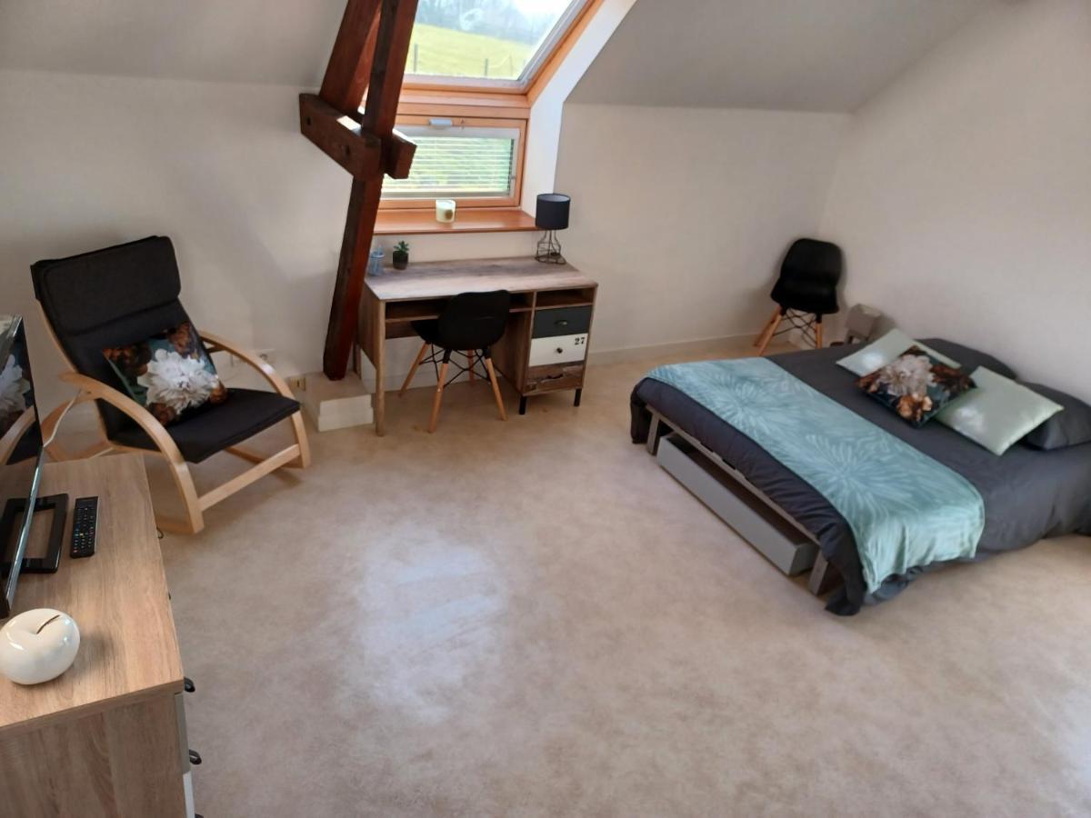 Joli Appartement Avec Vue Sur La Baie アブランシュ エクステリア 写真