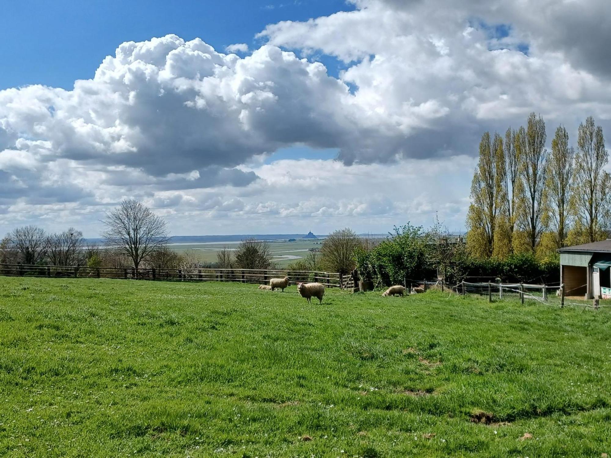 Joli Appartement Avec Vue Sur La Baie アブランシュ エクステリア 写真